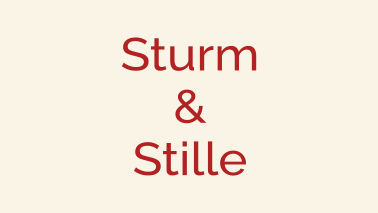 Gedicht: Sturm und Stille